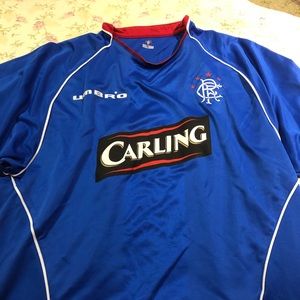 Gently used men’s soccer jersey